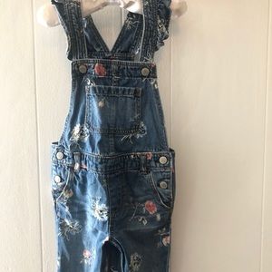 GAP denim overalls